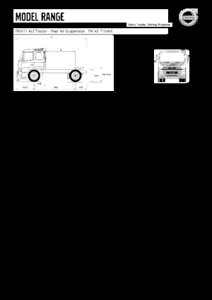 Nyergesvontatók Volvo Trucks FMX11.330 4x2 Tractor