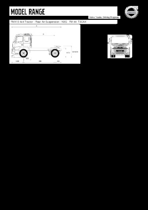 Nyergesvontatók Volvo Trucks FMX13.420 4x4 Tractor