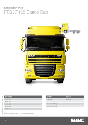 Nyergesvontatók DAF XF 105.410 FTG