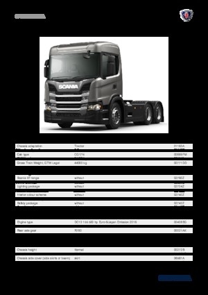Nyergesvontatók Scania G 500 A6x2NA