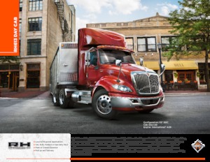 Nyergesvontatók International RH613 113 Day Cab International A26