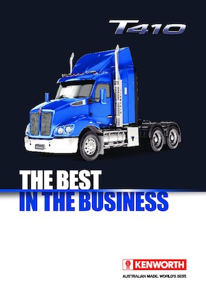 Nyergesvontatók Kenworth T410 600mm Aero roof MX13 8x4