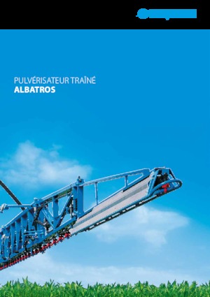 Vontatható szántóföldi permetezők Lemken Albatros 12/4000