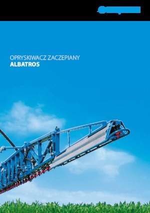 Vontatható szántóföldi permetezők Lemken Albatros 12/4000