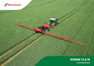 Vontatható szántóföldi permetezők Kverneland iXtrack T3
