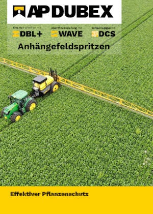 Vontatható szántóföldi permetezők Dubex Maxtor 