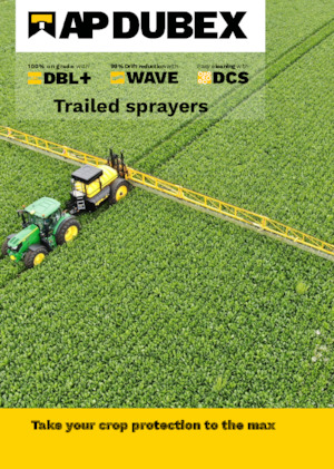Vontatható szántóföldi permetezők Dubex Maxtor 