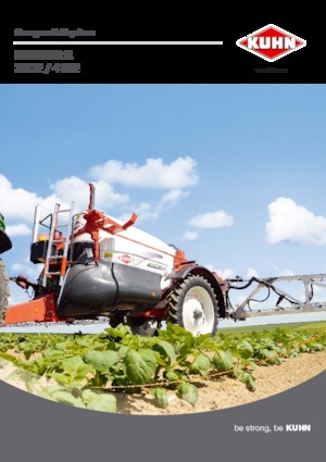 Vontatható szántóföldi permetezők Kuhn Metris 2-3200