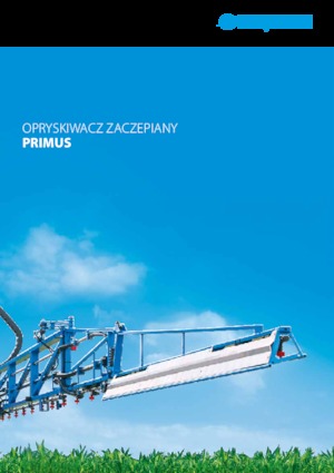 Vontatható szántóföldi permetezők Lemken Primus 12/3500