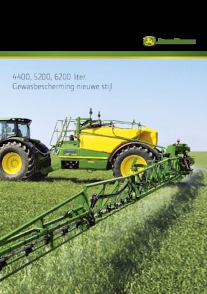 Vontatható szántóföldi permetezők John Deere R962i
