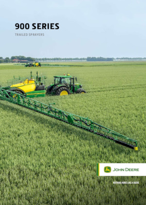 Vontatható szántóföldi permetezők John Deere R975i