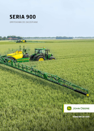 Vontatható szántóföldi permetezők John Deere R975i