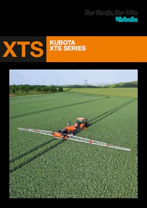 Vontatható szántóföldi permetezők Kubota XTS3-2.600l