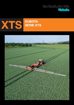 Vontatható szántóföldi permetezők Kubota XTS3-2.600l