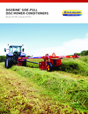 Vontatott kaszák - tárcsa és cond. New Holland Discbine 210