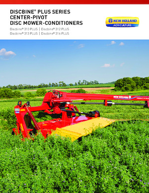 Vontatott kaszák - tárcsa és cond. New Holland Discbine 313 PLUS