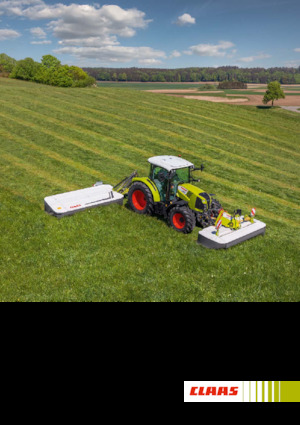 Vontatott kaszák - tárcsa és cond. Claas Disco 4000 TRC