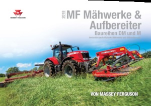 Vontatott kaszák - tárcsa és cond. Massey Ferguson DM357 HS-TR-RC