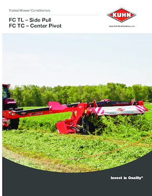 Vontatott kaszák - tárcsa és cond. Kuhn FC 3161 TLS