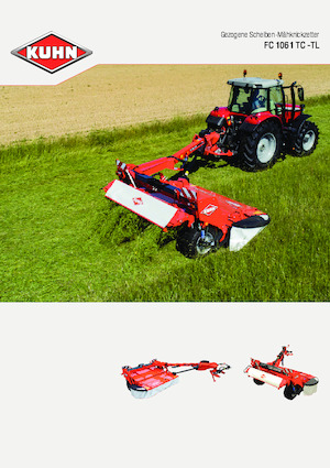 Vontatott kaszák - tárcsa és cond. Kuhn FC 3161 TLD