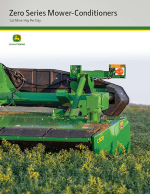Vontatott kaszák - tárcsa és cond. John Deere S300