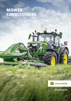 Vontatott kaszák - tárcsa és cond. John Deere S350R