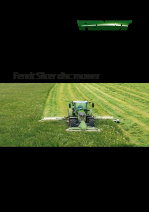 Vontatott kaszák - tárcsa és cond. Fendt Slicer 313 T RC
