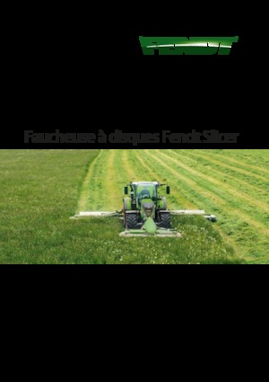 Vontatott kaszák - tárcsa és cond. Fendt Slicer 3575 TRC
