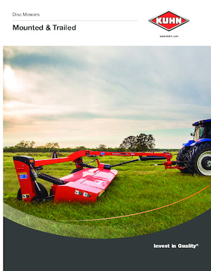 Vontatott kaszák - tárcsa cond. nélkül Kuhn GMD 3550 TL