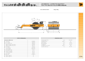 Vontatható hengerek JCB-Vibromax VM 651