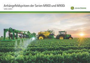 Vontatható szántóföldi permetezők John Deere M952
