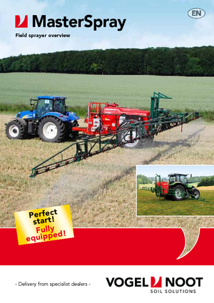 Vontatható szántóföldi permetezők Vogel & Noot MasterSpray IN 460