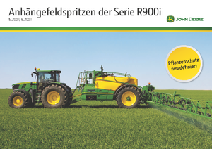 Vontatható szántóföldi permetezők John Deere R 952 i