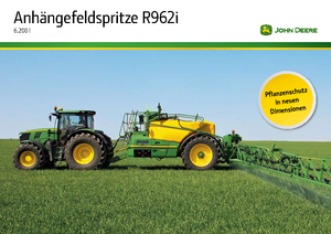 Vontatható szántóföldi permetezők John Deere R 962 i