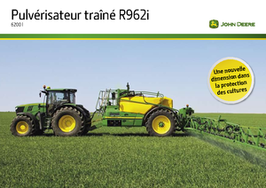Vontatható szántóföldi permetezők John Deere R 962 i