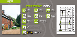 Vontatható csuklógémes munkaállványok Niftylift NL 120 T