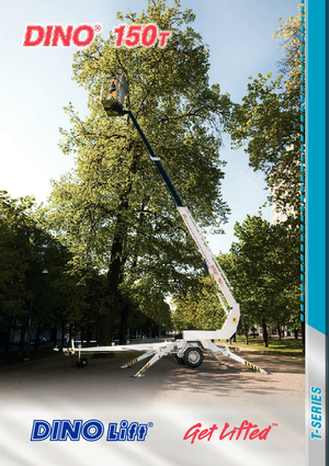 Vontatható teleszkópos munkaállványok Dino Lift Dino 150T