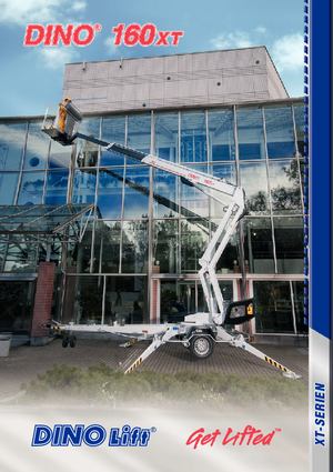 Vontatható csuklógémes munkaállványok Dino Lift Dino 160 XT