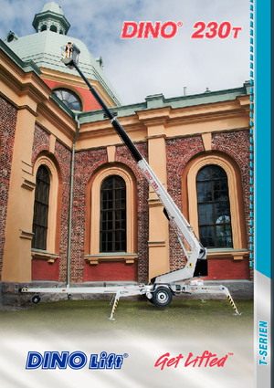 Vontatható teleszkópos munkaállványok Dino Lift Dino 230T