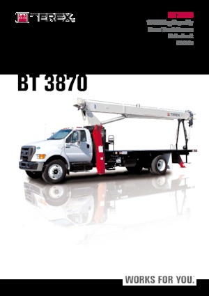 Mobildaruk TEREX CRANES BT 3870