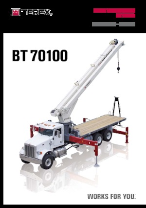 Mobildaruk TEREX CRANES BT 70100