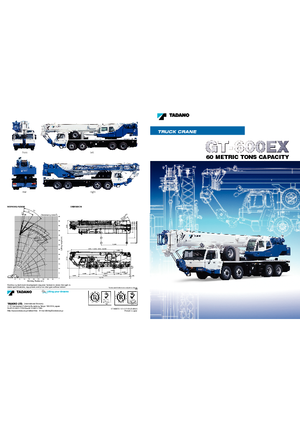 Mobildaruk Tadano GT 600 EX