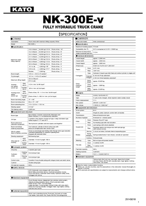 Mobildaruk Kato NK 300 E-v