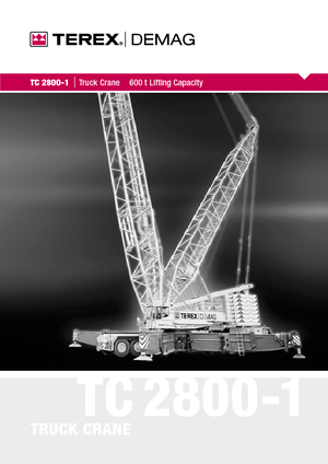 Mobildaruk Terex-Demag TC 2800-1