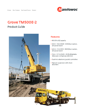 Mobildaruk Grove TM500E-2