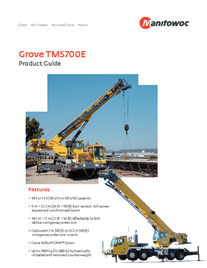 Mobildaruk Grove TMS700E