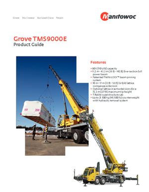 Mobildaruk Grove TMS 9000 E