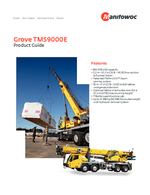 Mobildaruk Grove TMS 9000 E
