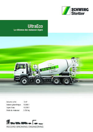 Mixer tehergépkocsik SCHWING-Stetter AM 9 C UltraEco