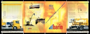 Tehergépkocsira szerelt csuklógémes munkaállványok Barin AB 13/S